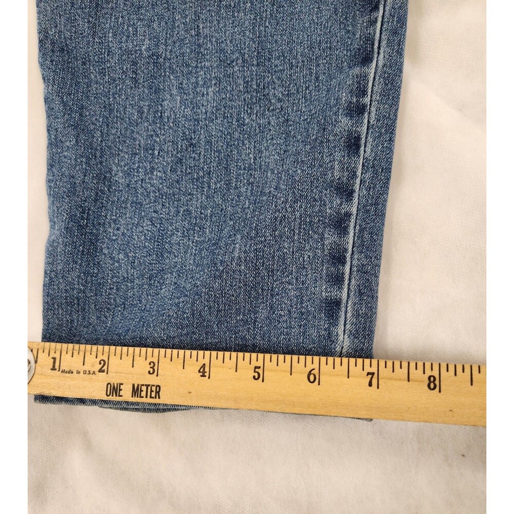 Gloria Vanderbilt Amanda Embroidered Floral Jeans Women’s 16 Blue Slim Straight - Picture 11 of 11